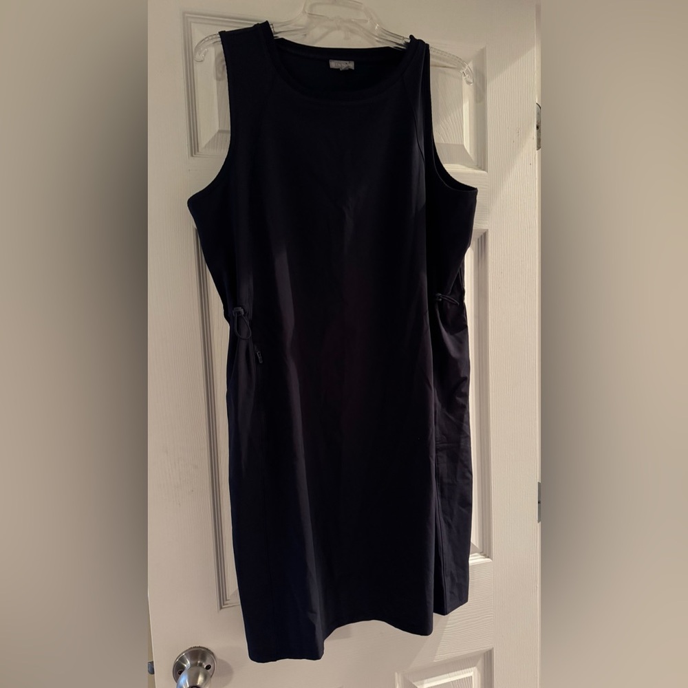 NWT T by Talbots Black Dress. Size Large